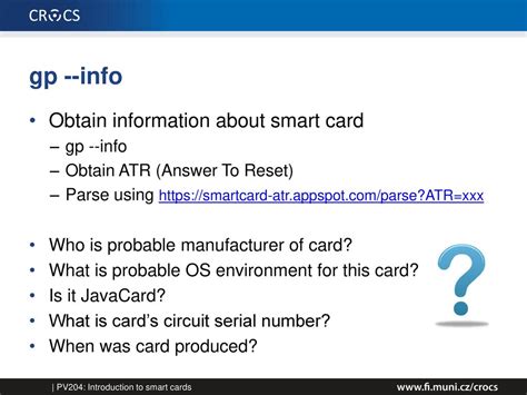 what is smart card parsing|Answer to reset .